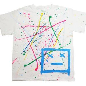 NWT  Kids Box Splatter T-Shirt